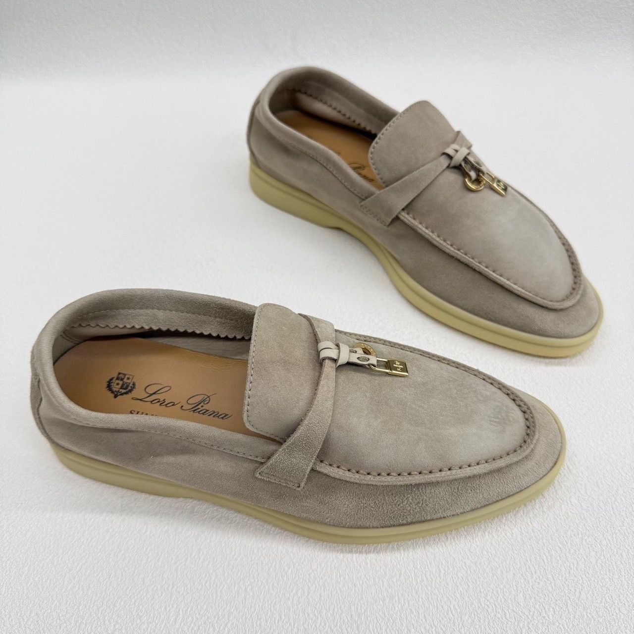 Loro Piana Loro Piana Suede Summer Walk Loafers Size 35 Size US 5 / IT 35 - 4 Thumbnail