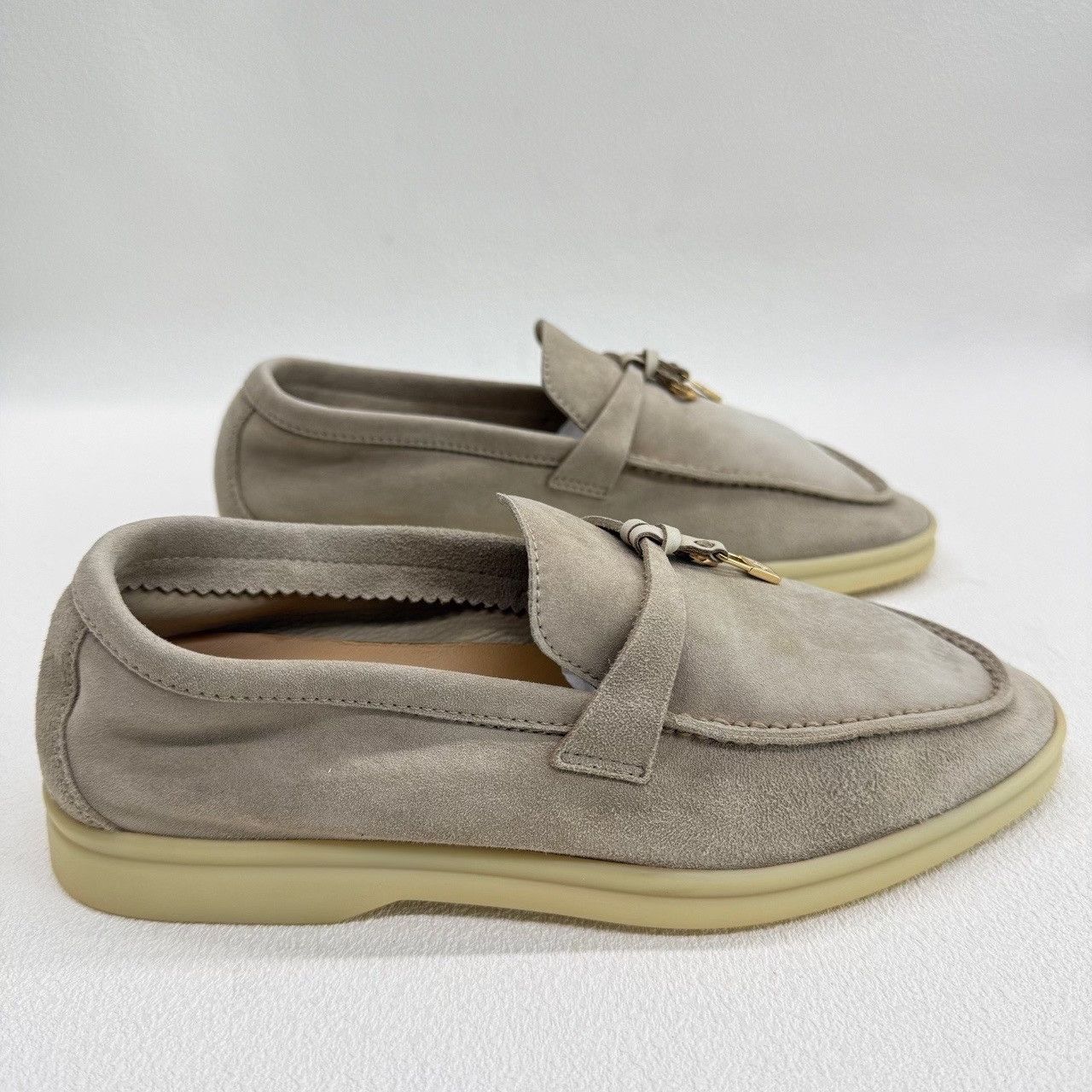 Loro Piana Loro Piana Suede Summer Walk Loafers Size 35 Size US 5 / IT 35 - 5 Thumbnail