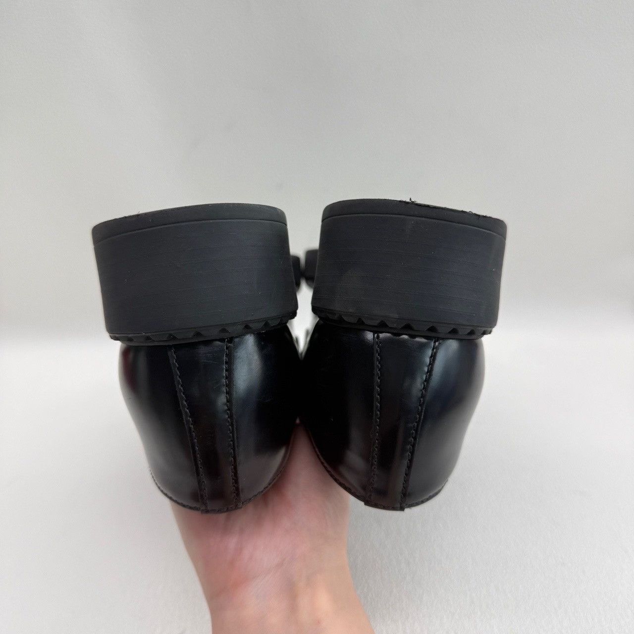Prada Prada Triangle Logo Leather Loafers Size 35 Size US 5 / IT 35 - 7 Thumbnail
