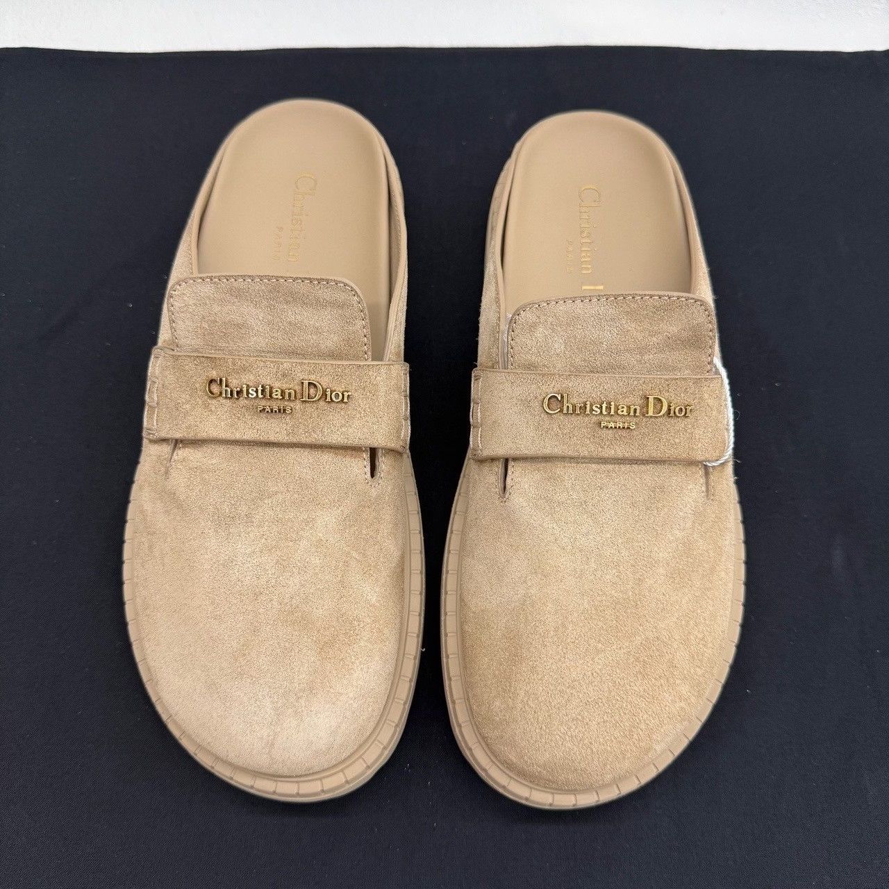 Dior Dior Suede Mules Size 37 Size US 7 / IT 37 - 3 Thumbnail
