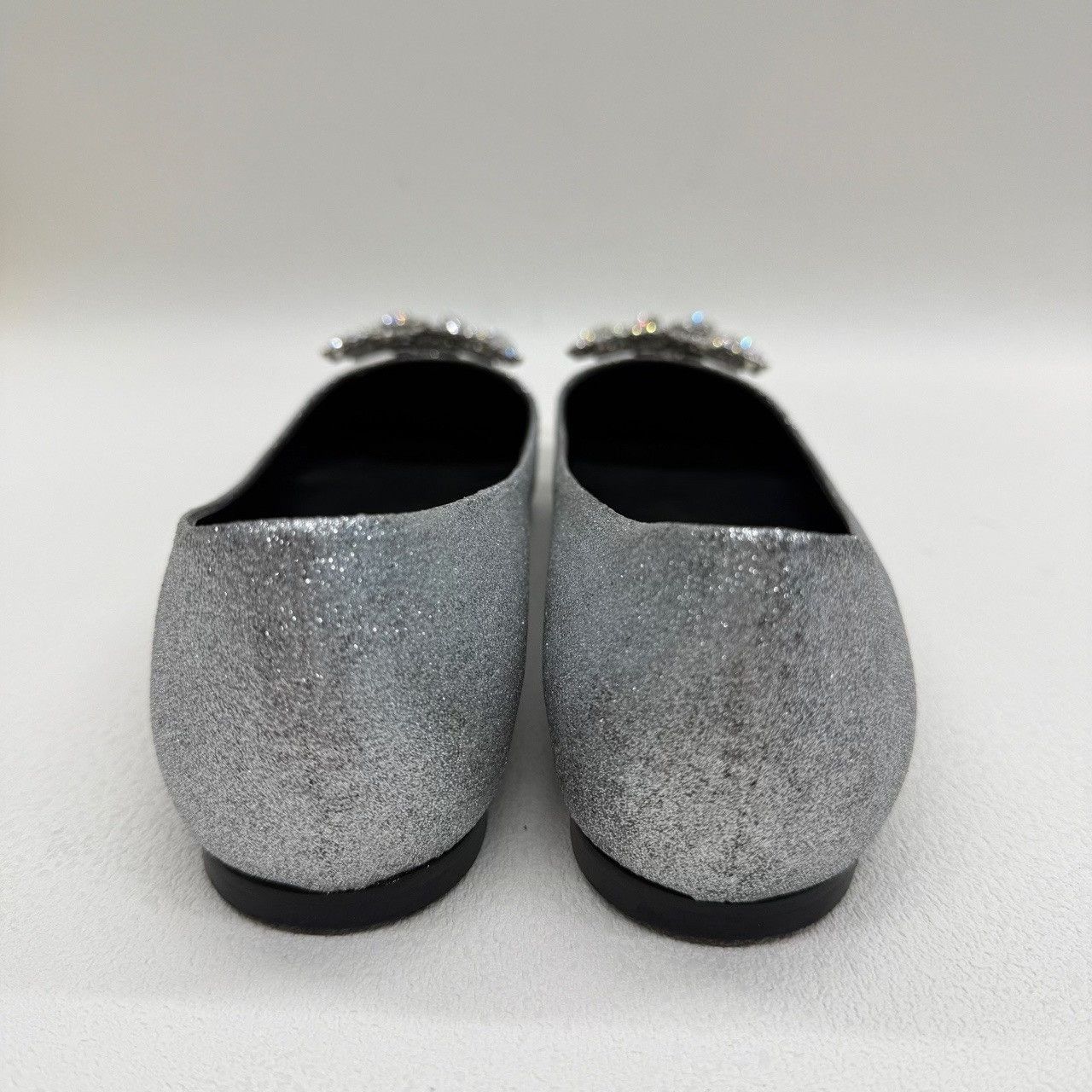Roger Vivier Roger Vivier Glitter Crystal Buckle Flats Size 37 Size US 7 / IT 37 - 6 Thumbnail