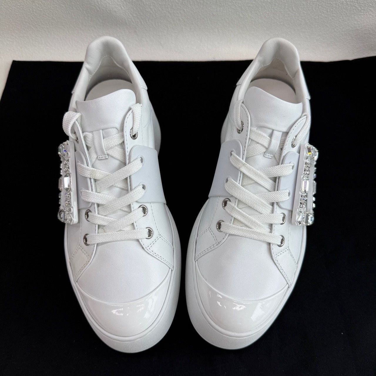 Roger Vivier Roger Vivier Viv' Skate Crystal Buckle Sneakers Size 36.5 Size US 6.5 / IT 36.5 - 10 Thumbnail