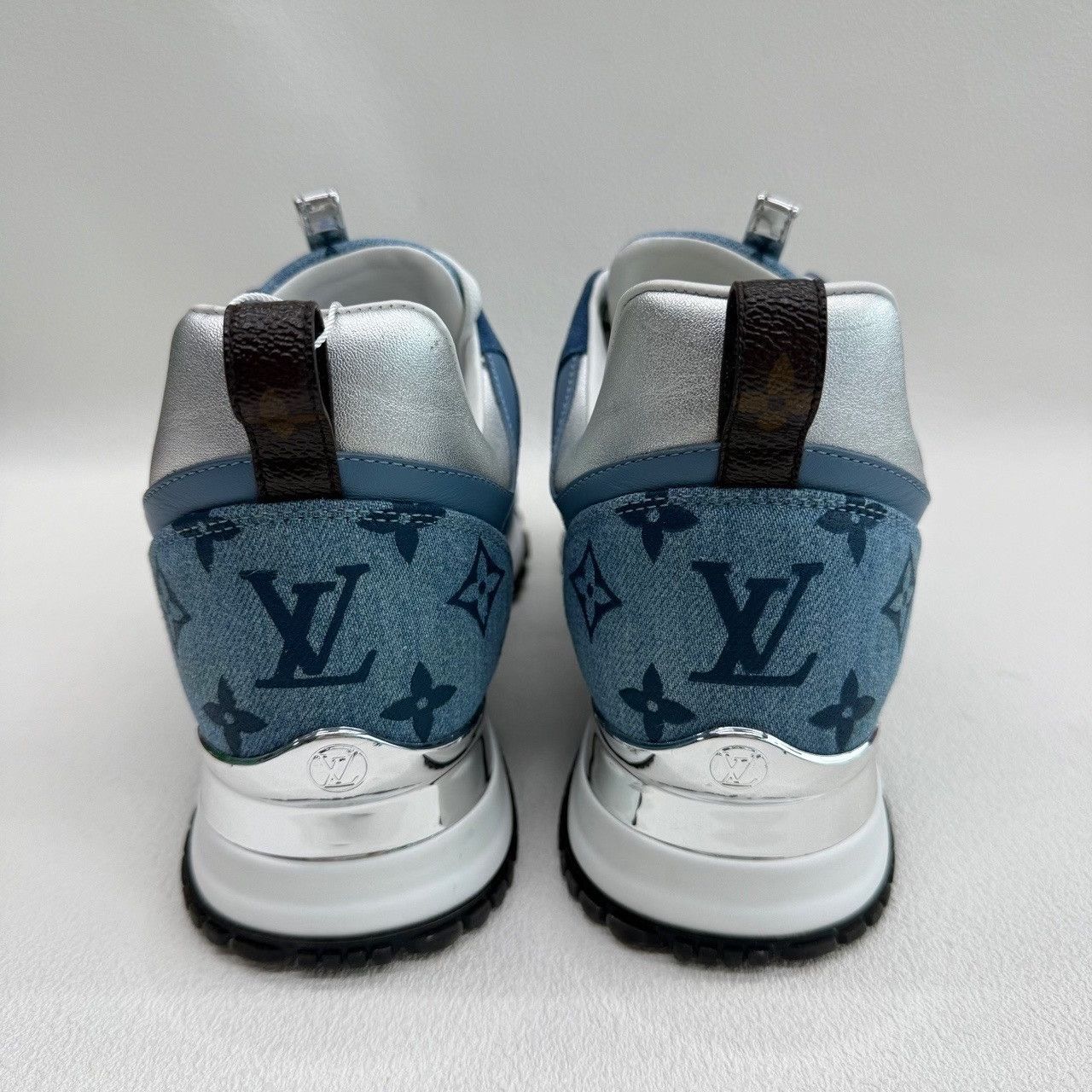 Louis Vuitton Louis Vuitton Run Away Denim Sneakers Size 36 Size US 6 / IT 36 - 6 Thumbnail