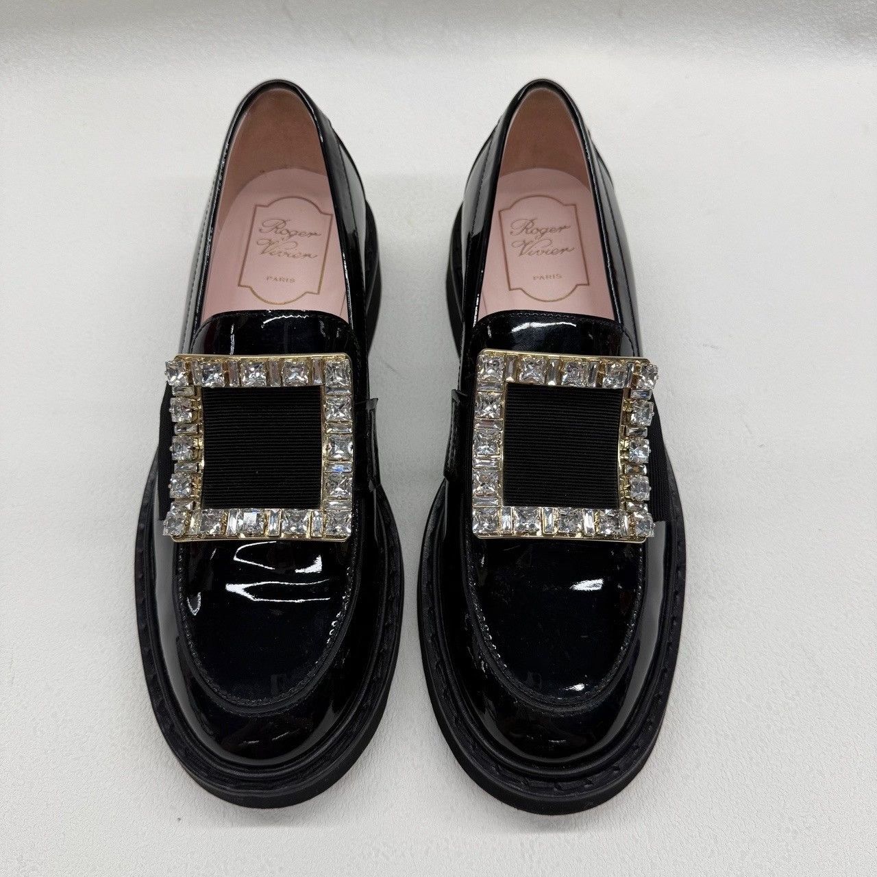 Roger Vivier Roger Vivier Patent Crystal Loafers Size 38 Size US 8 / IT 38 - 3 Thumbnail