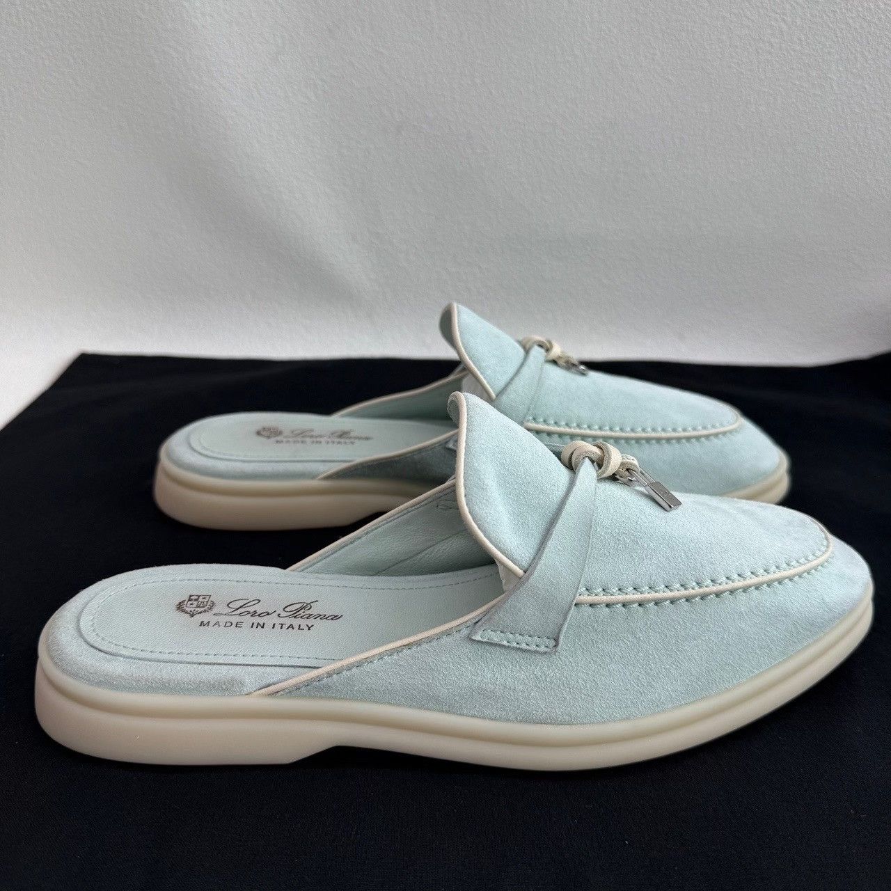 Loro Piana Loro Piana Summer Charms Suede Mules Size 37 Size US 7 / IT 37 - 5 Thumbnail