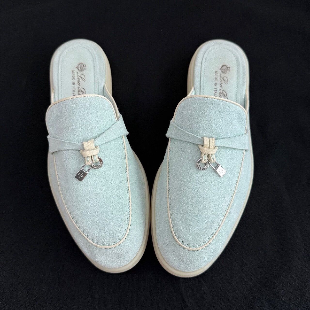 Loro Piana Loro Piana Summer Charms Suede Mules Size 37 Size US 7 / IT 37 - 10 Thumbnail