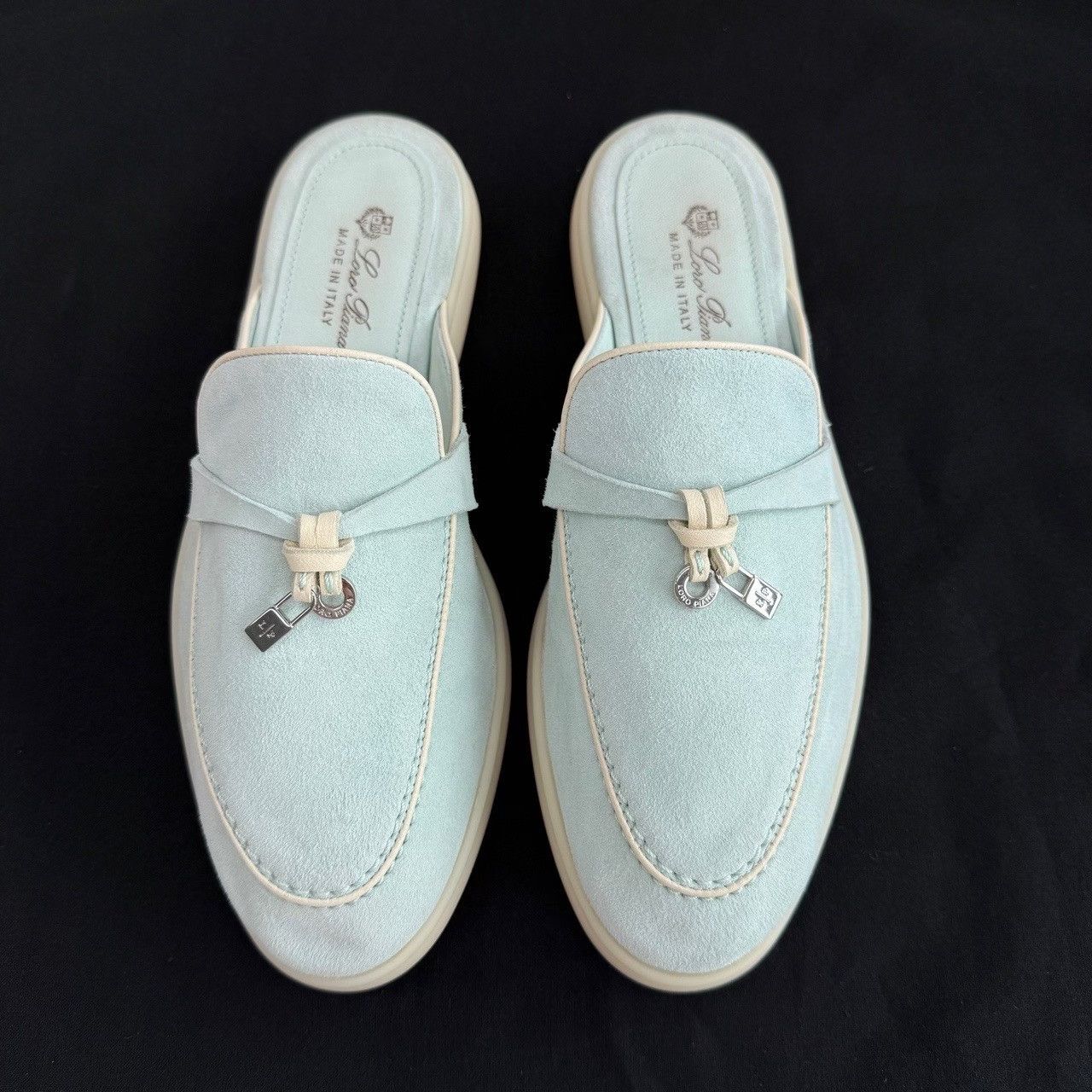 Loro Piana Loro Piana Summer Charms Suede Mules Size 37 Size US 7 / IT 37 - 3 Thumbnail