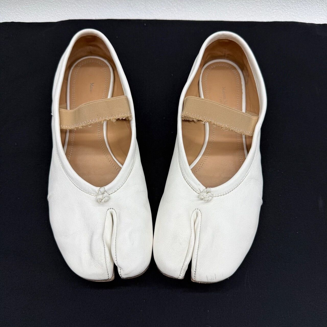 Maison Margiela Maison Margiela White Tabi Ballet Flats Size 40 Size US 10 / IT 40 - 10 Thumbnail