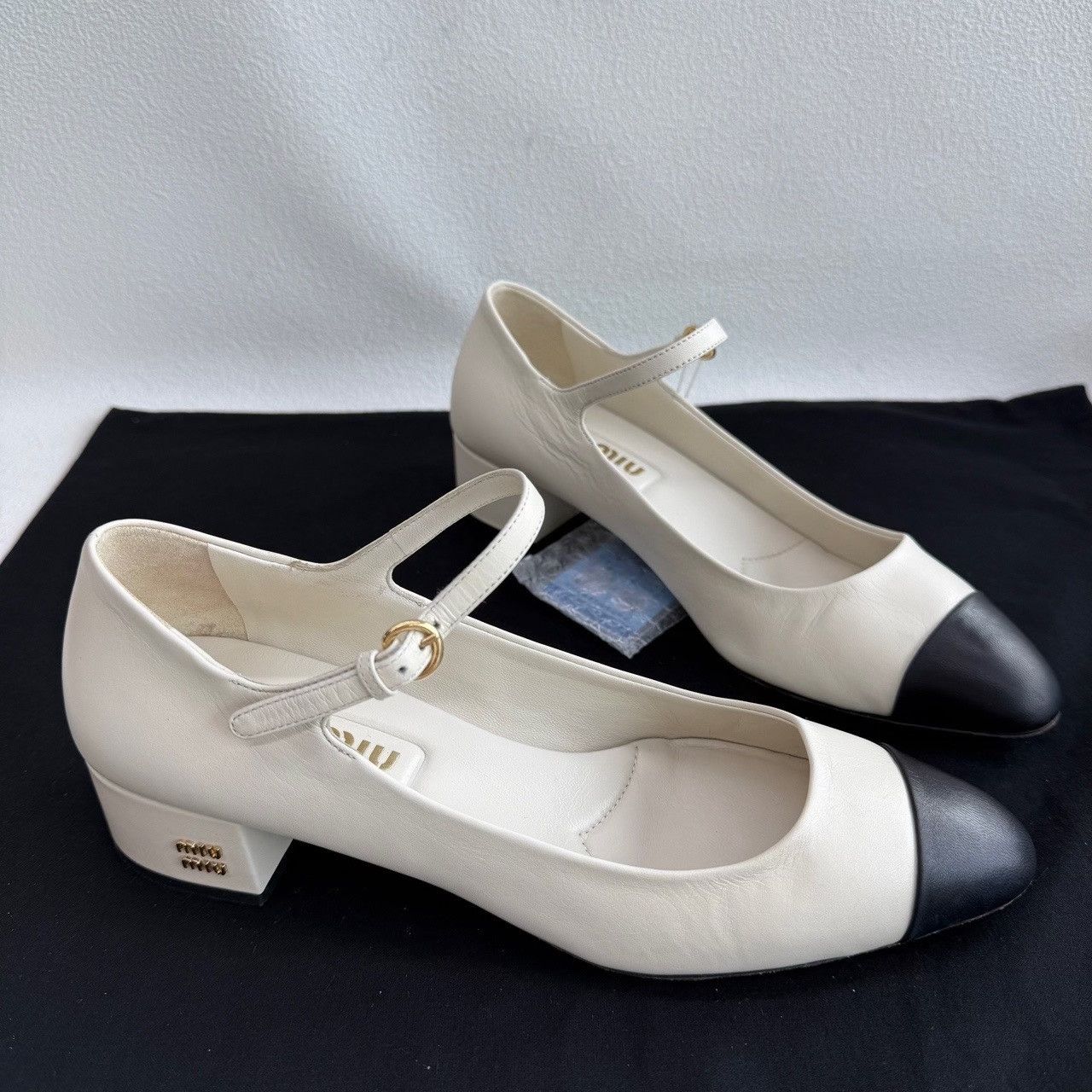 Miu Miu Miu Miu Two-Tone Cap Toe Heels Size 37 Size US 7 / IT 37 - 4 Thumbnail