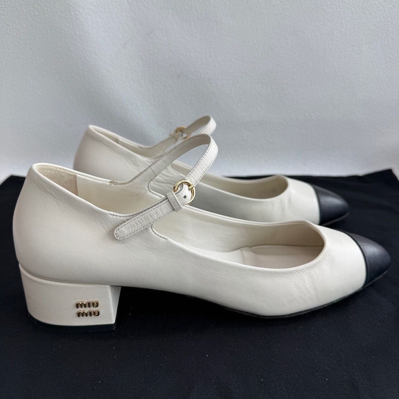 Miu Miu Miu Miu Two-Tone Cap Toe Heels Size 37 Size US 7 / IT 37 - 5 Thumbnail