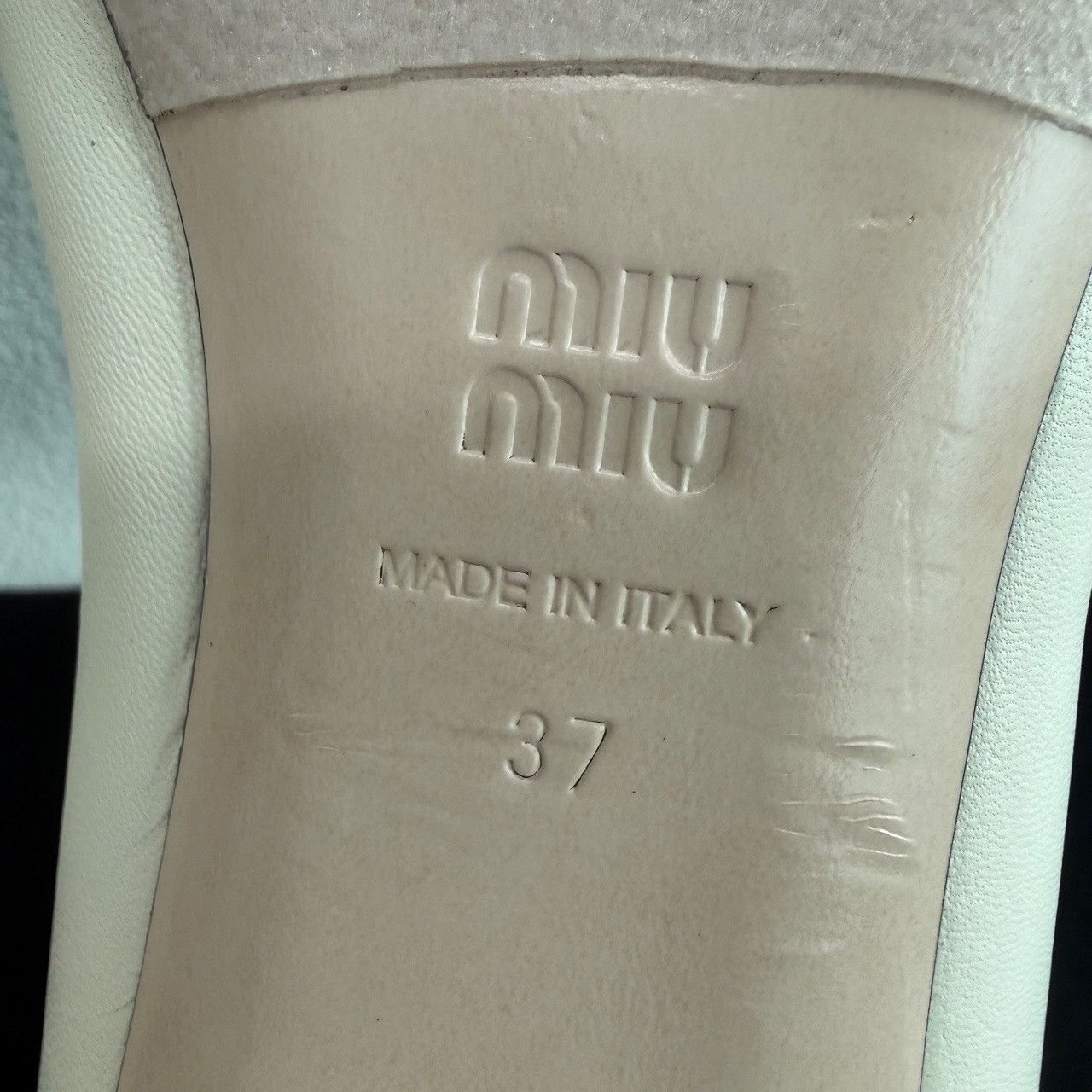 Miu Miu Miu Miu Two-Tone Cap Toe Heels Size 37 Size US 7 / IT 37 - 9 Thumbnail