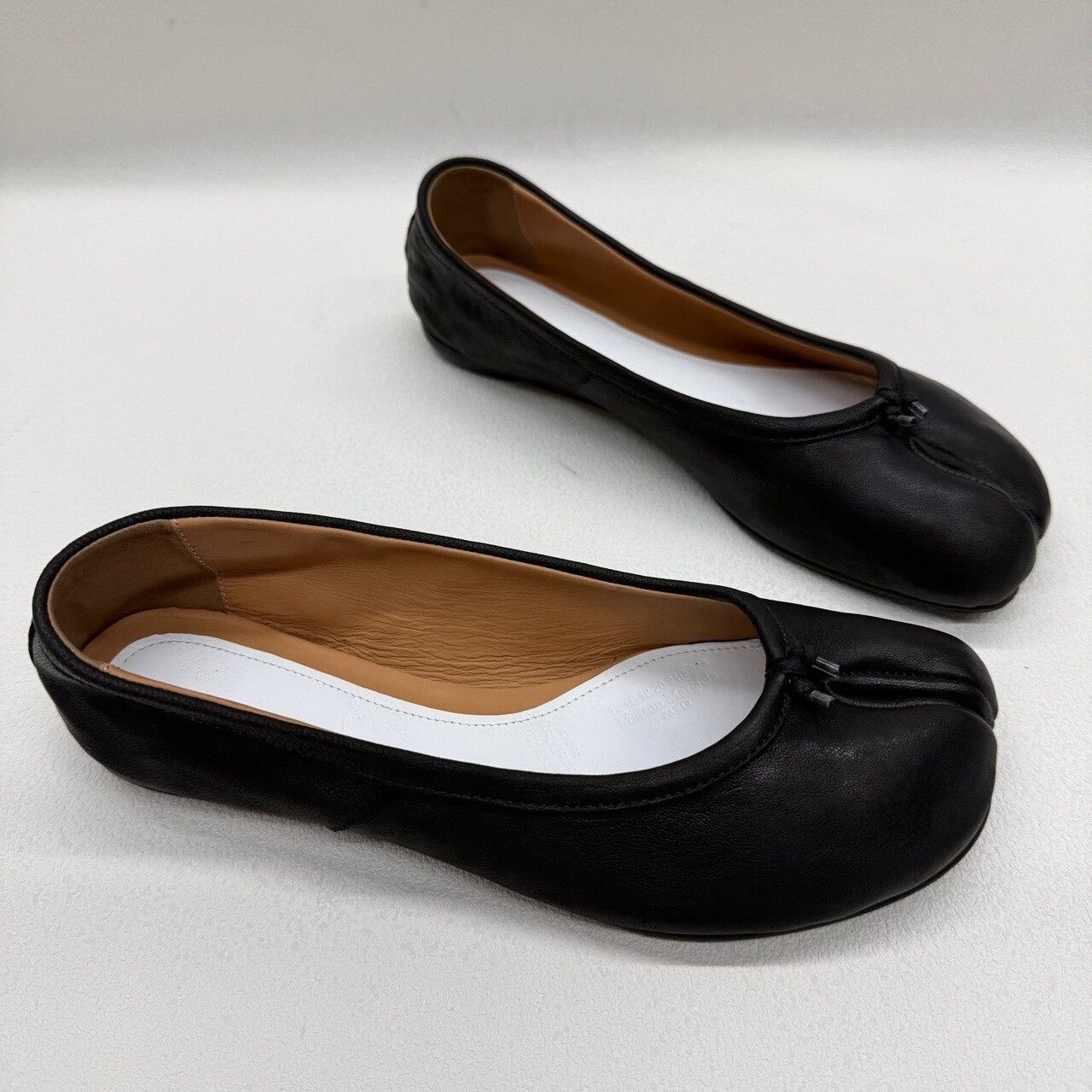Maison Margiela Maison Margiela Black Tabi Ballet Flats Size 36 Size US 6 / IT 36 - 4 Thumbnail