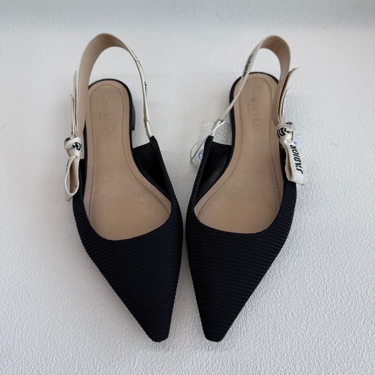 Dior Dior J'Adior Slingback Flats Size 38.5 Size US 8.5 / IT 38.5 - 10 Thumbnail