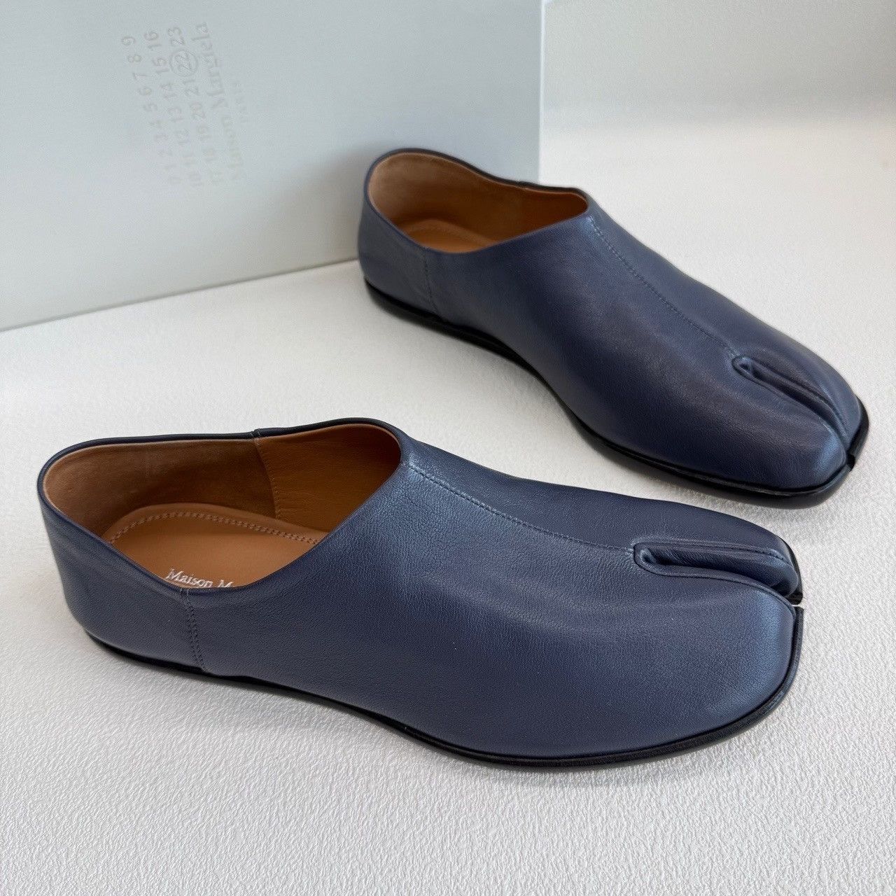 Maison Margiela Maison Margiela Tabi Leather Flats Size 38 Size US 8 / IT 38 - 5 Thumbnail