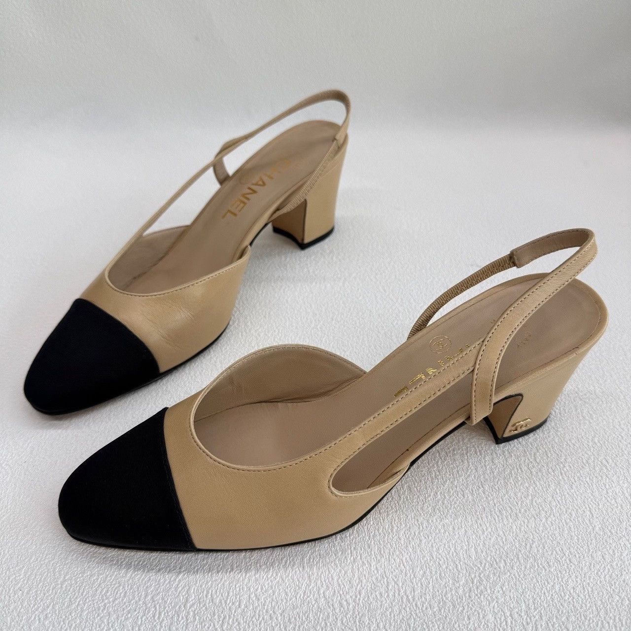 Chanel Chanel Slingback Heels Size 37 Size US 7 / IT 37 - 2 Thumbnail