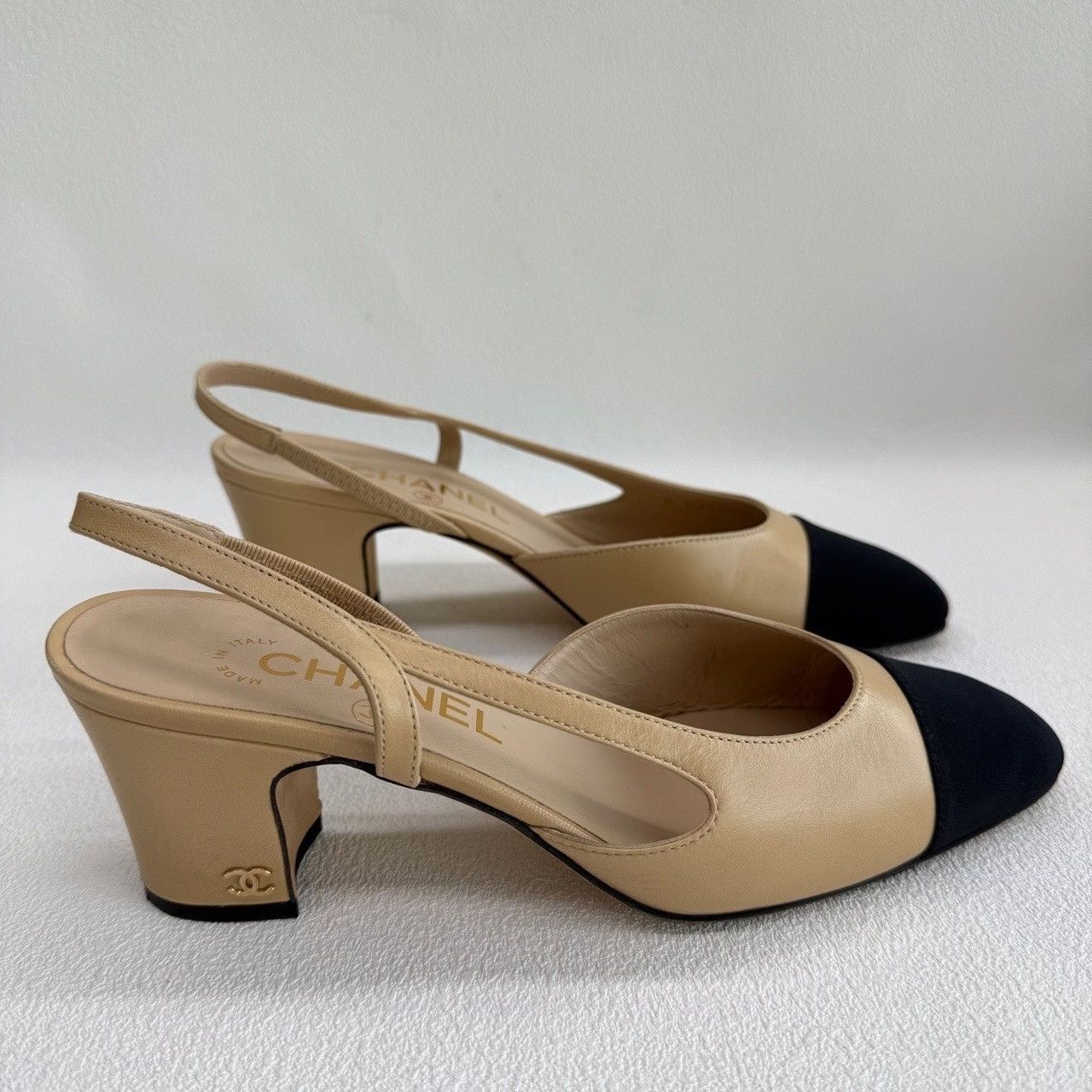 Chanel Chanel Slingback Heels Size 37 Size US 7 / IT 37 - 5 Thumbnail