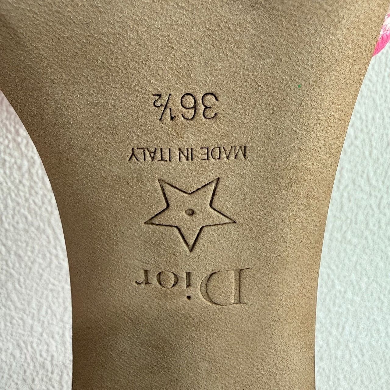 Dior Dior Pink Dway Canvas Mules Size 36.5 Size US 6.5 / IT 36.5 - 9 Thumbnail
