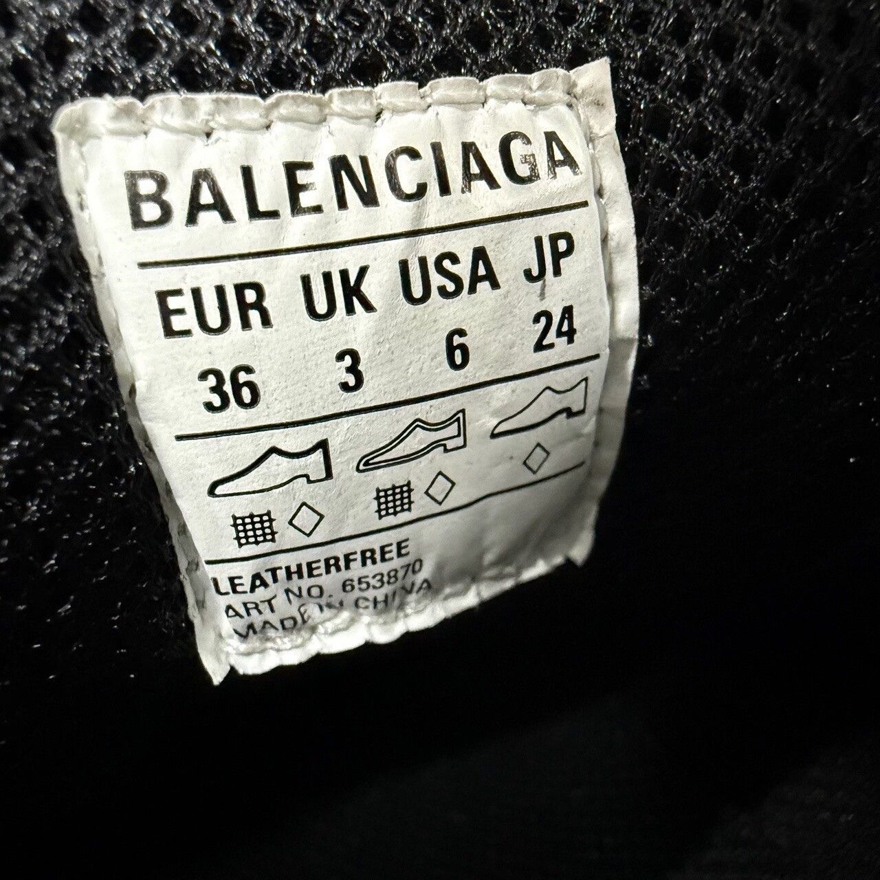 Balenciaga Balenciaga Mesh Low-Top Sneakers Size 36 Size US 6 / IT 36 - 7 Thumbnail