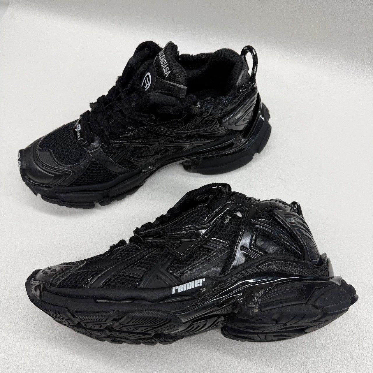 Balenciaga Balenciaga Runner Sneakers Black Size 6 Size US 6 / EU 39 - 9 Thumbnail