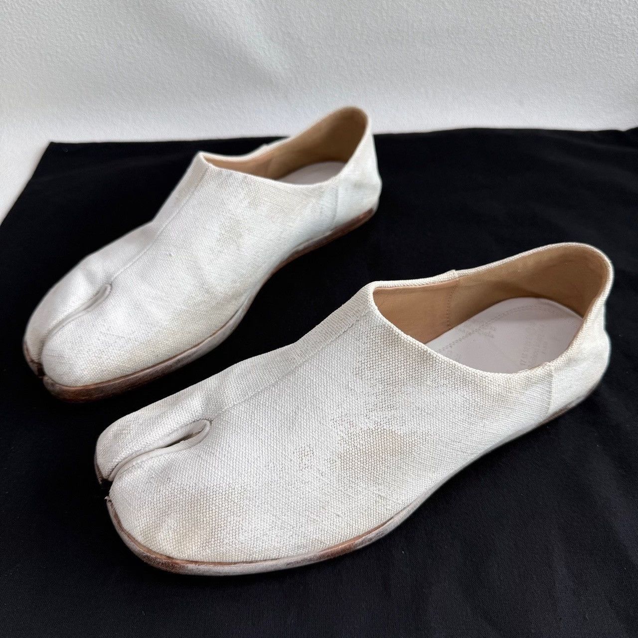 Maison Margiela Maison Margiela Tabi Canvas Mules Size 37 Size US 7 / IT 37 - 2 Thumbnail