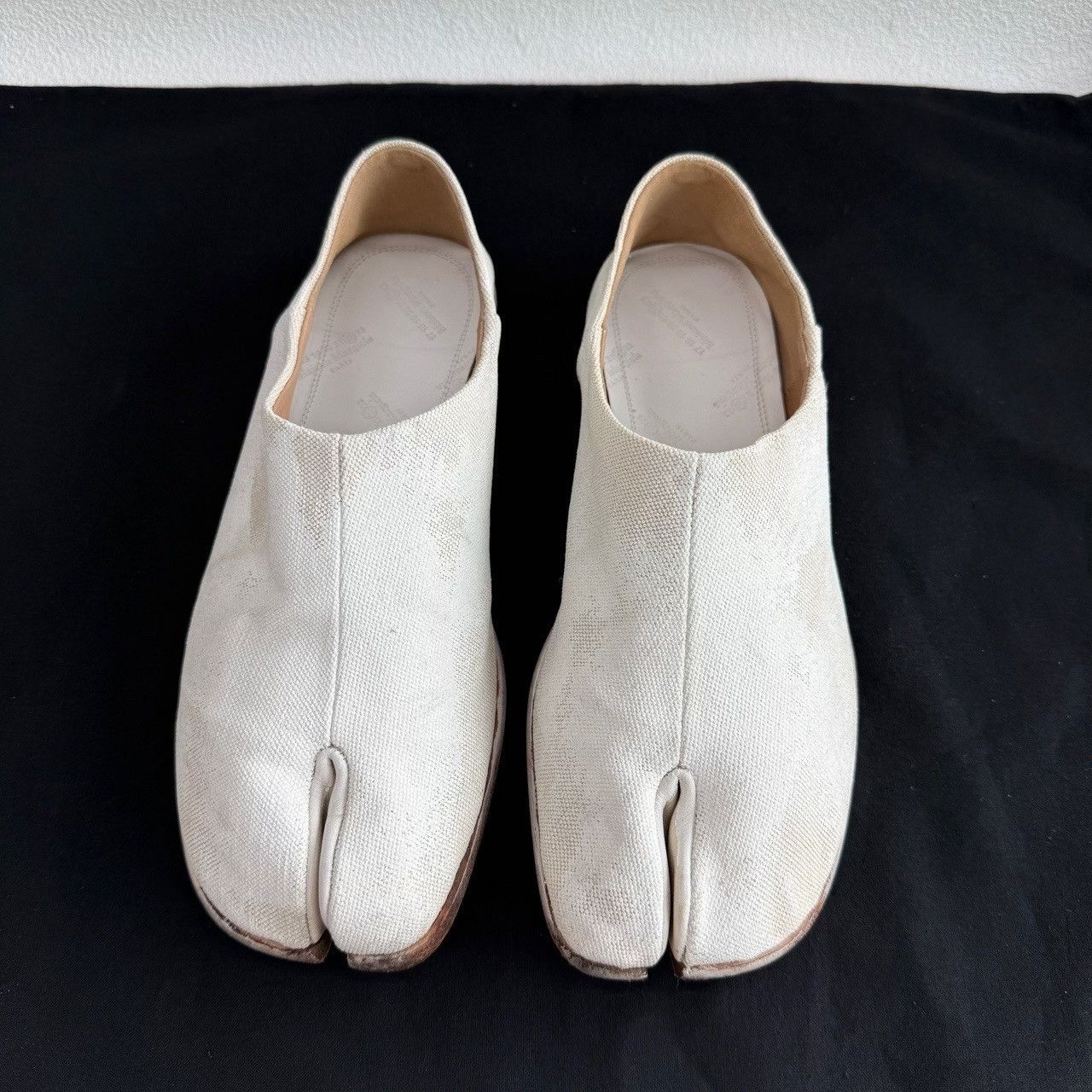 Maison Margiela Maison Margiela Tabi Canvas Mules Size 37 Size US 7 / IT 37 - 3 Thumbnail
