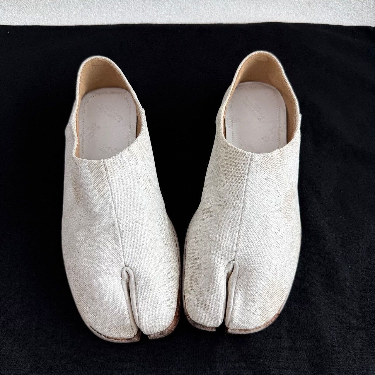 Maison Margiela Maison Margiela Tabi Canvas Mules Size 37 Size US 7 / IT 37 - 10 Thumbnail