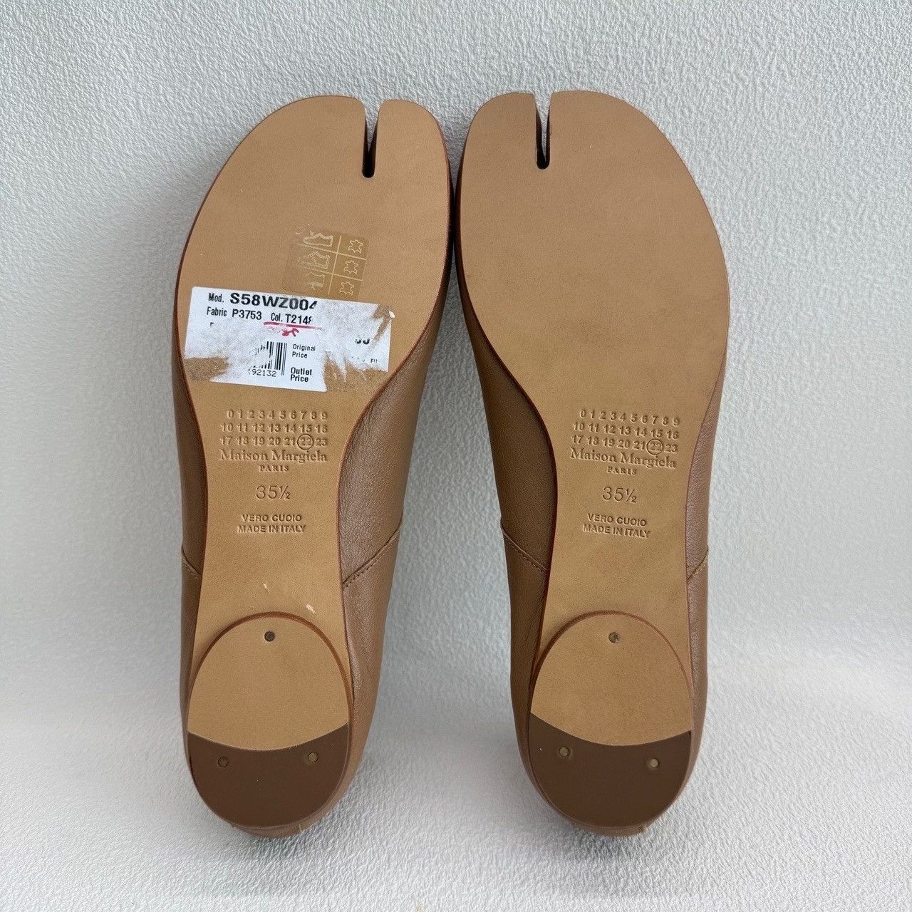 Maison Margiela Maison Margiela Tabi Ballet Flats Size 35.5 Size US 5.5 / IT 35.5 - 8 Thumbnail