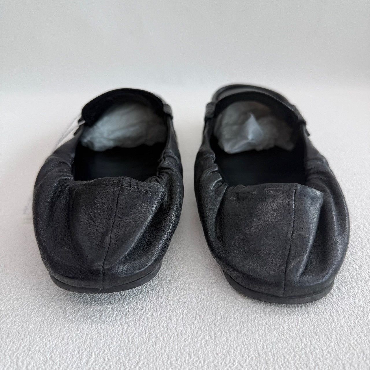 Miu Miu Miu Miu Ruched Nappa Leather Flats Size 37.5 Size US 7.5 / IT 37.5 - 6 Thumbnail