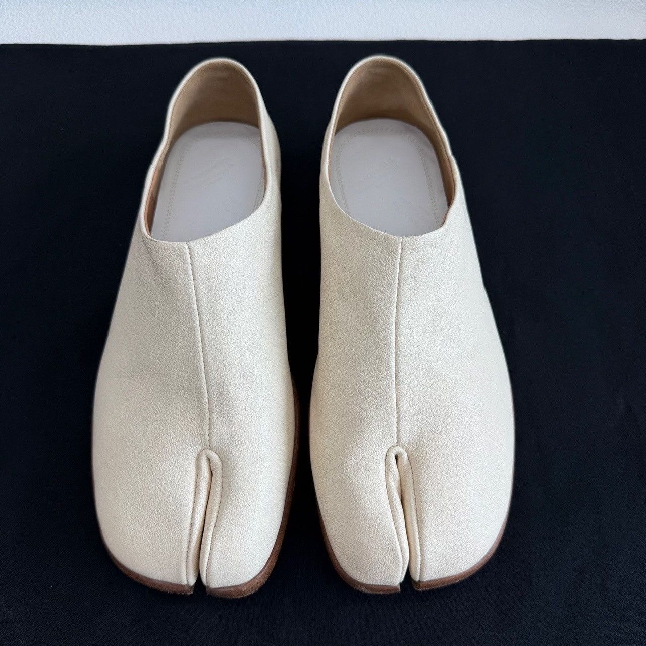 Maison Margiela Maison Margiela Tabi Leather Slip On Mules Size 39 Size US 9 / IT 39 - 3 Thumbnail