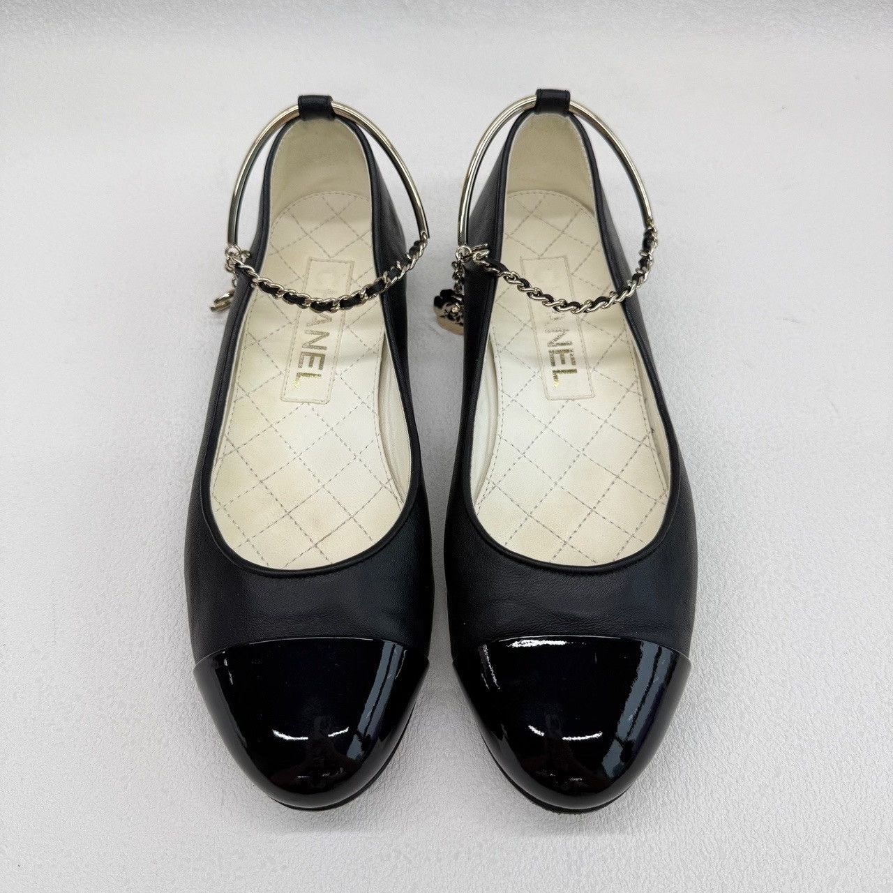 Chanel Chanel Chain Detail Ballet Flats Size 36.5 Size US 6.5 / IT 36.5 - 3 Thumbnail