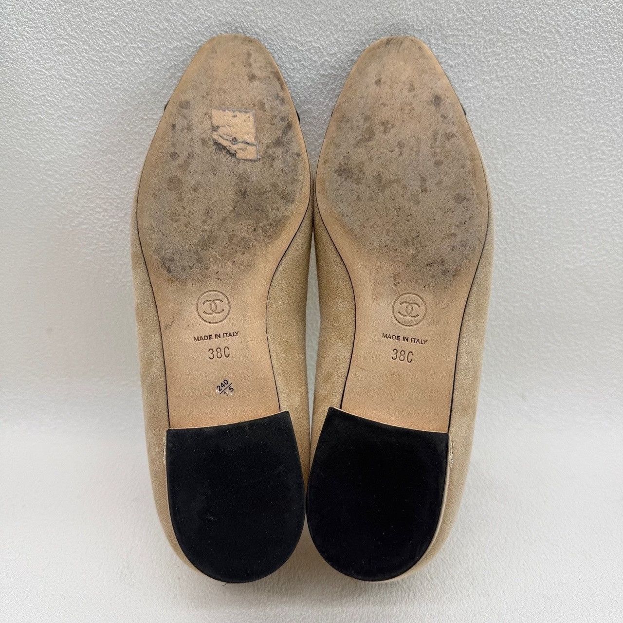 Chanel Chanel Suede Cap Toe Ballet Flats Size 38 Size US 8 / IT 38 - 8 Thumbnail