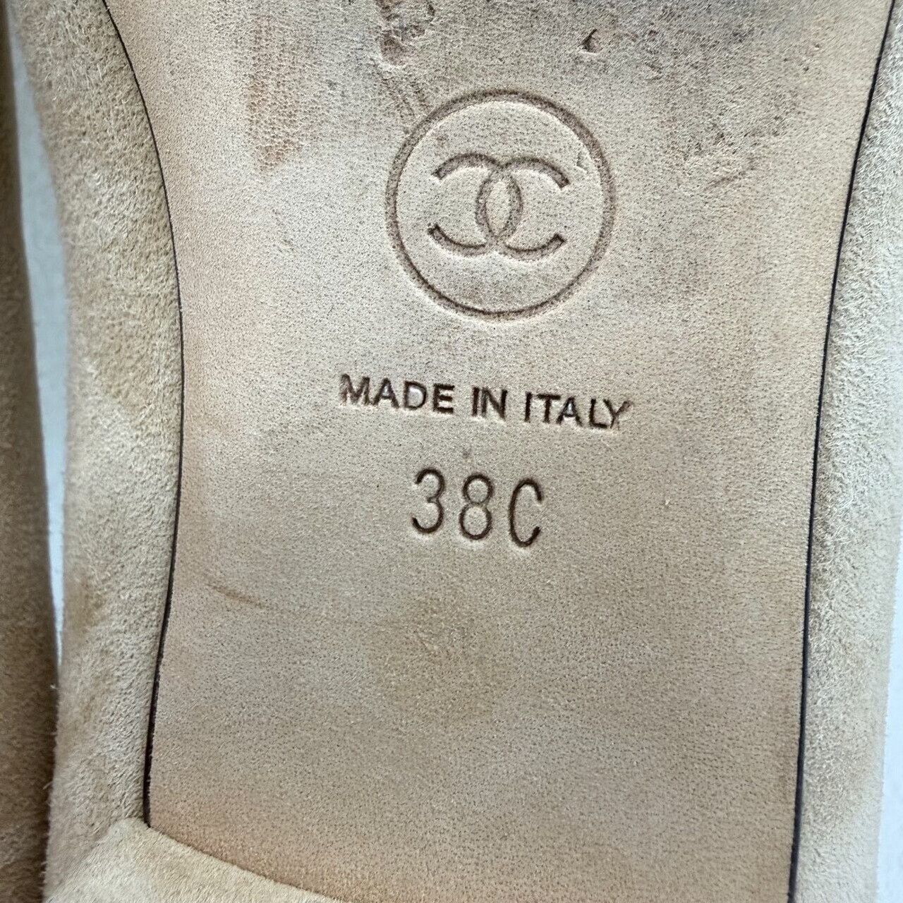Chanel Chanel Suede Cap Toe Ballet Flats Size 38 Size US 8 / IT 38 - 9 Thumbnail