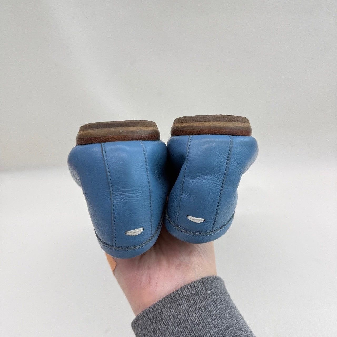 Maison Margiela Maison Margiela Blue Tabi Ballet Flats Size 37 Size US 7 / IT 37 - 7 Thumbnail