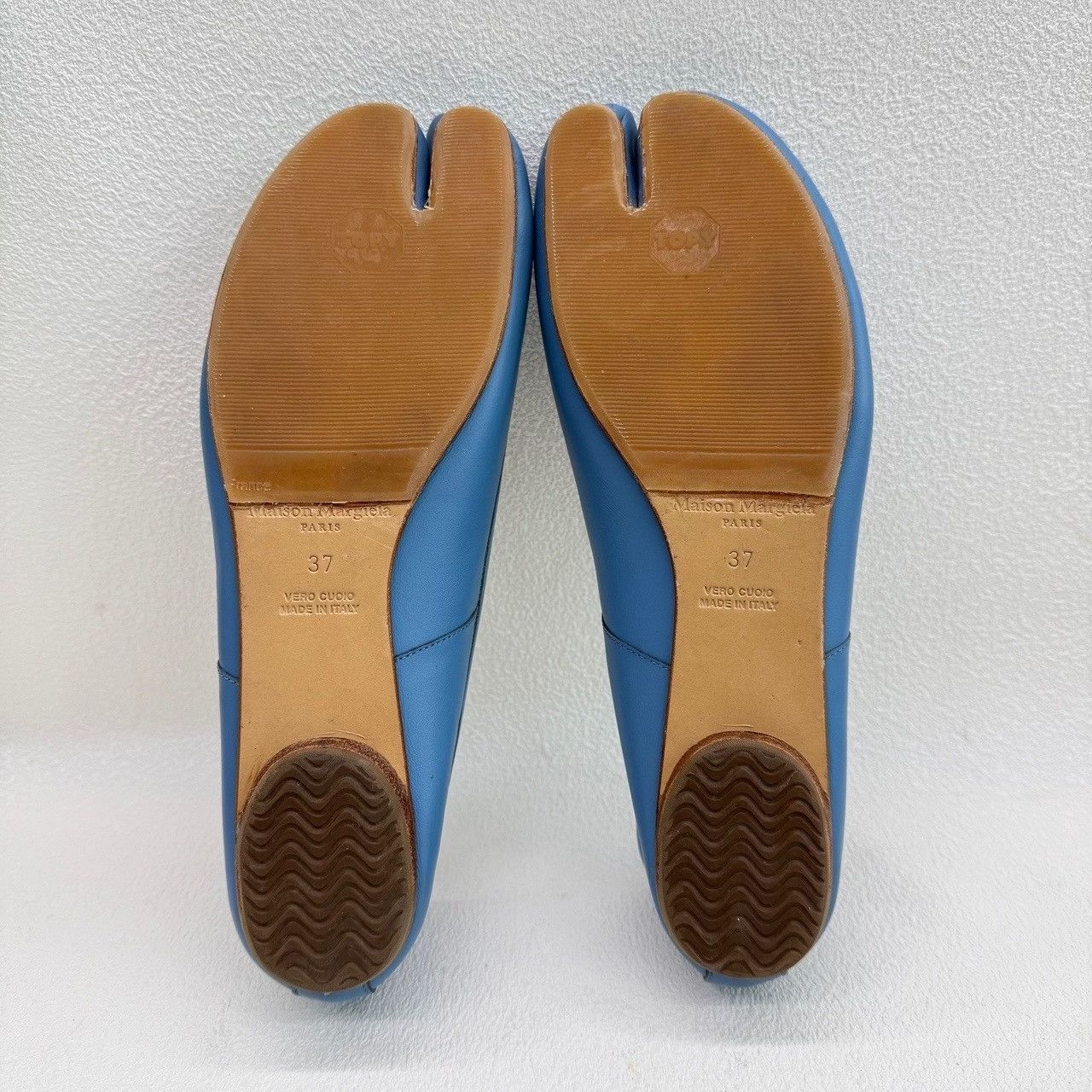 Maison Margiela Maison Margiela Blue Tabi Ballet Flats Size 37 Size US 7 / IT 37 - 8 Thumbnail