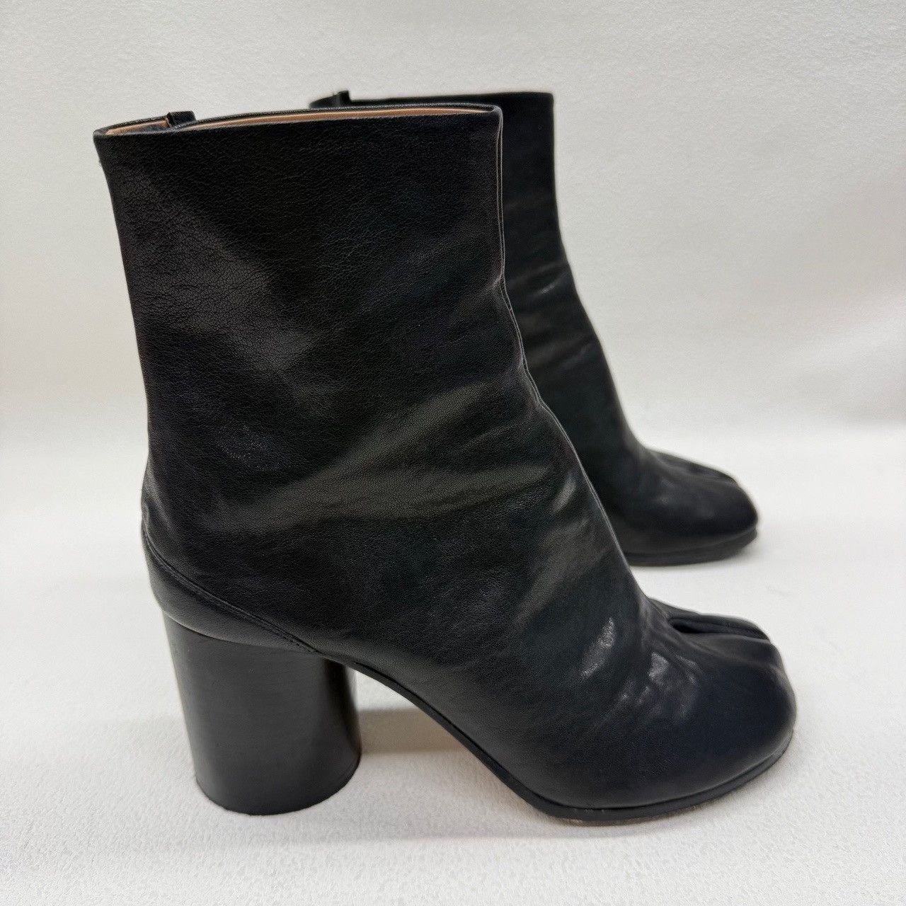 Maison Margiela Maison Margiela Black Leather Tabi Boots Size 36 Size US 6 / IT 36 - 4 Thumbnail