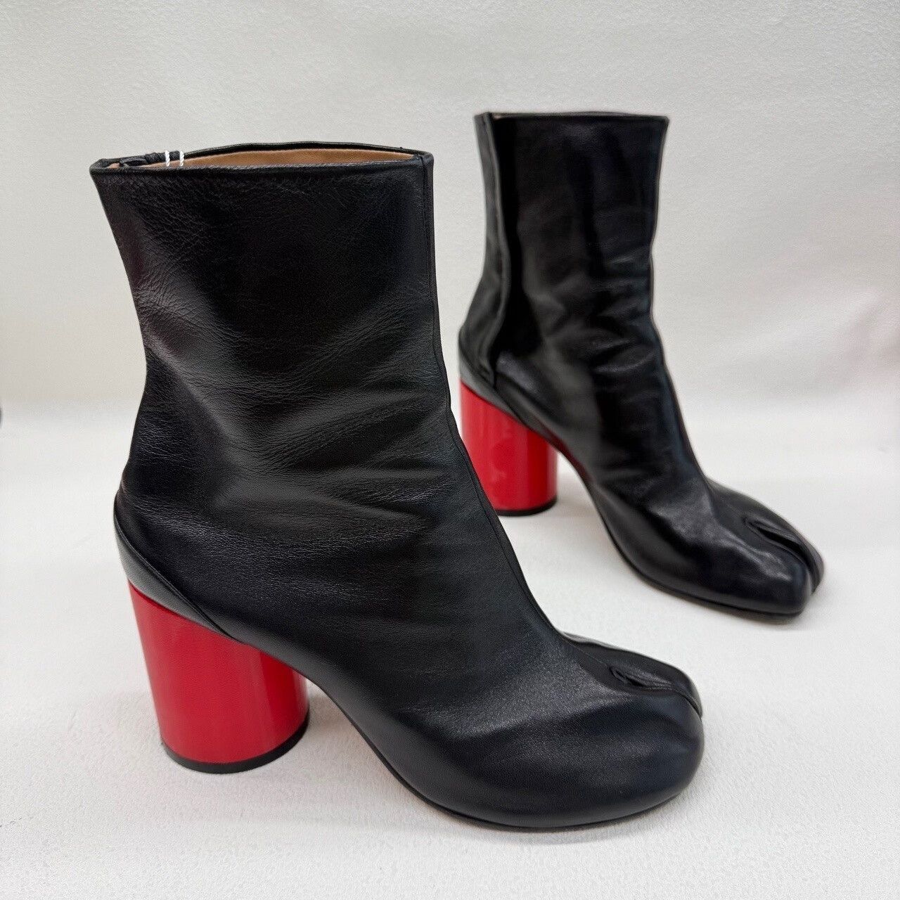 Maison Margiela Maison Margiela Tabi Leather Boots Size 38 Size US 8 / IT 38 - 4 Thumbnail