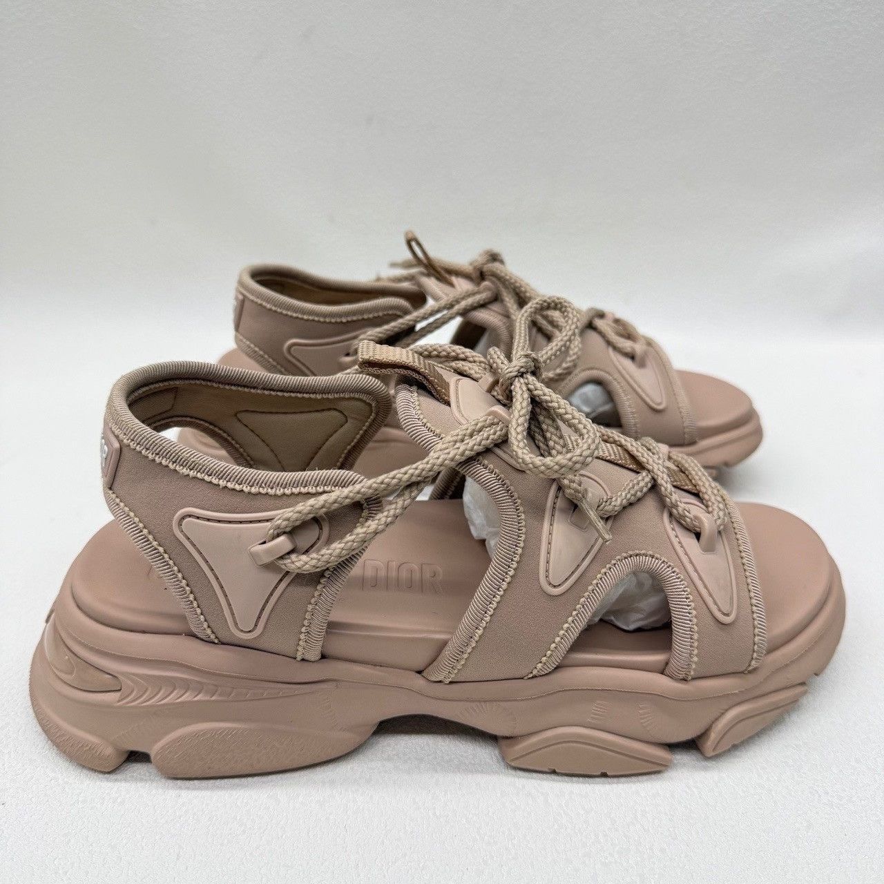 Dior Dior D-Connect Sandals Beige Size 37 Size US 7 / IT 37 - 5 Thumbnail