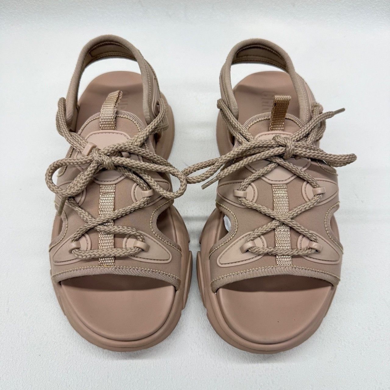 Dior Dior D-Connect Sandals Beige Size 37 Size US 7 / IT 37 - 3 Thumbnail