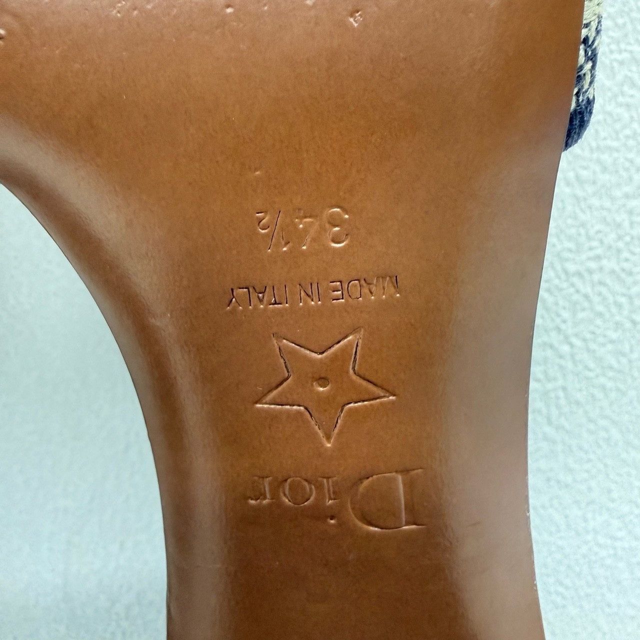 Dior Dior Embroidered Dway Mules Size 34.5 Size US 4.5 / IT 34.5 - 9 Thumbnail