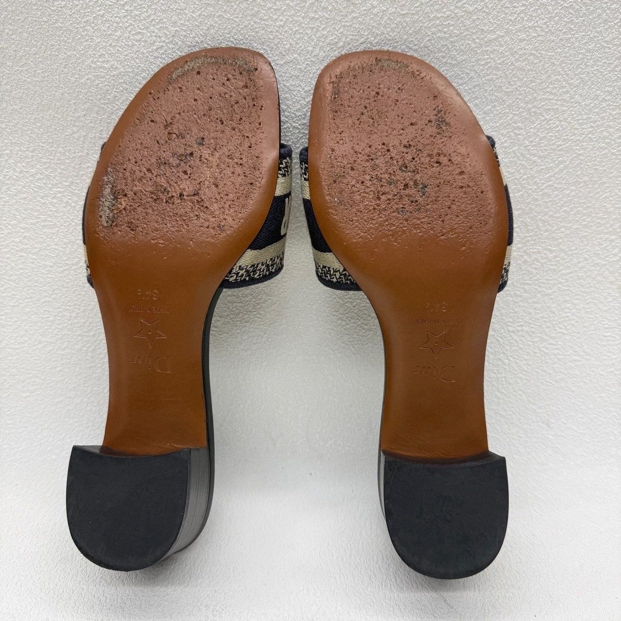 Dior Dior Embroidered Dway Mules Size 34.5 Size US 4.5 / IT 34.5 - 8 Thumbnail