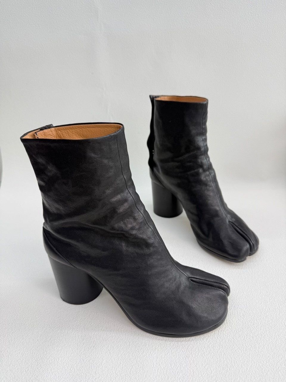 Maison Margiela Maison Margiela Black Leather Tabi Boots Size 36 Size US 6 / IT 36 - 4 Thumbnail
