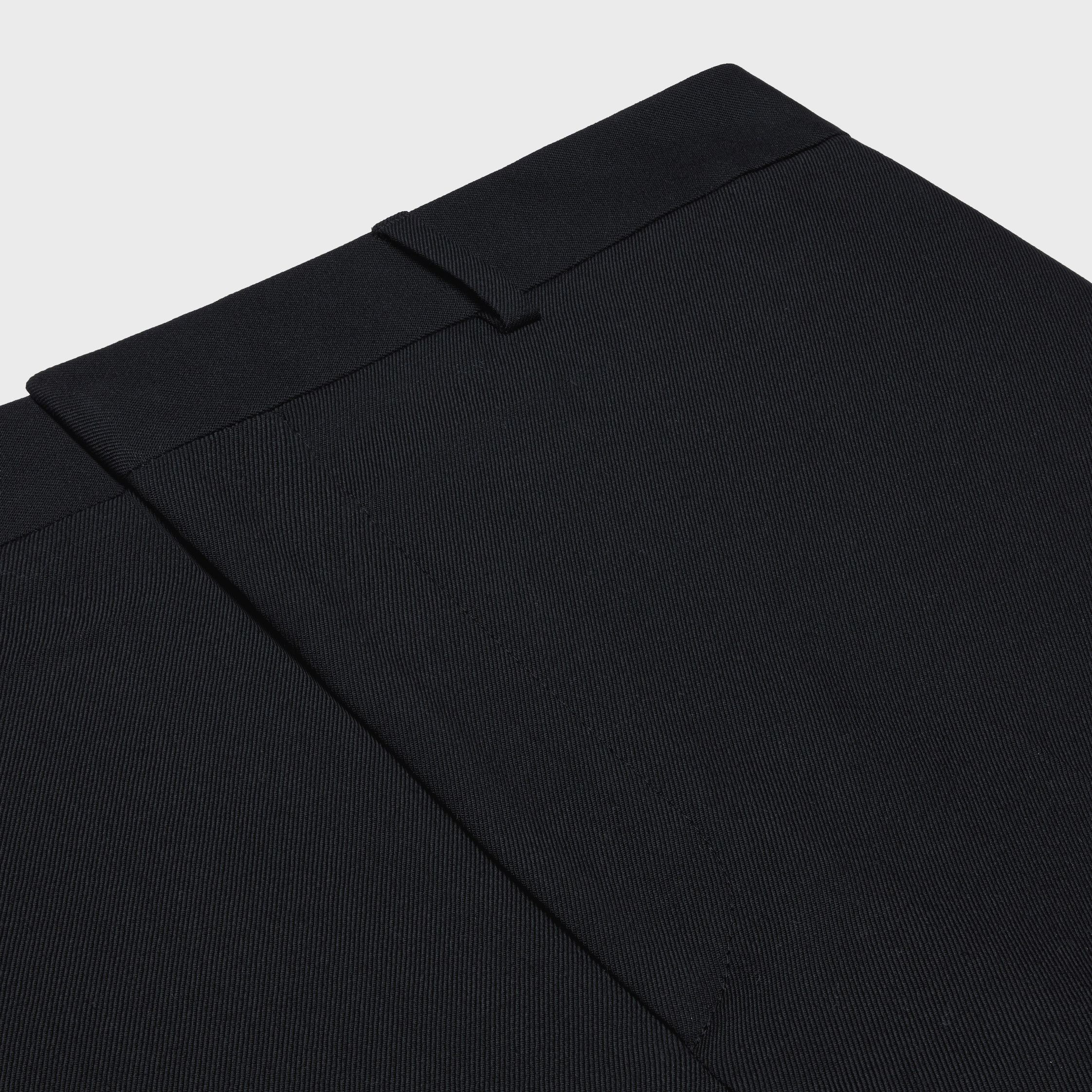 Celine STRAIGHT PANTS IN WOOL GABARDINE black Size US 28 / EU 44 - 3 Thumbnail
