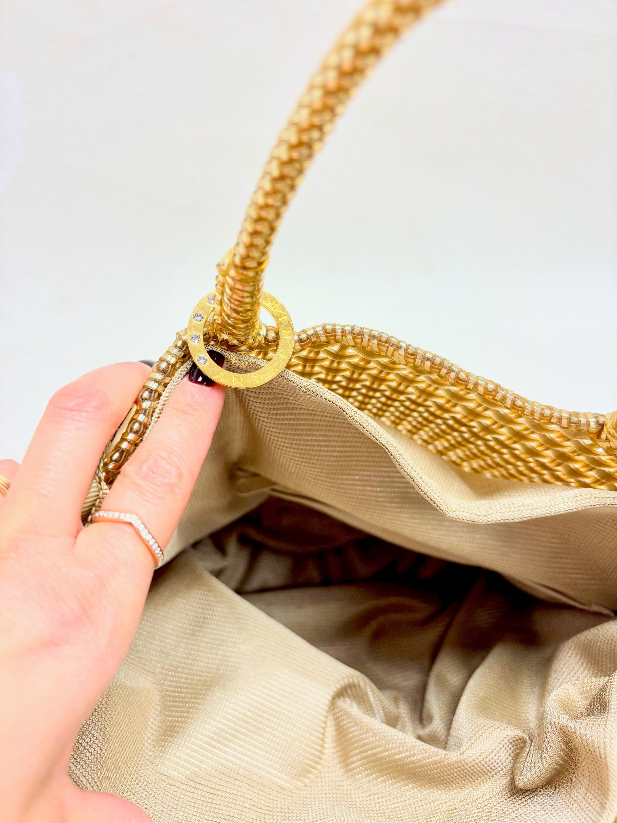 ANTEPRIMA Sac Panier Doré Size ONE SIZE - 9 Thumbnail