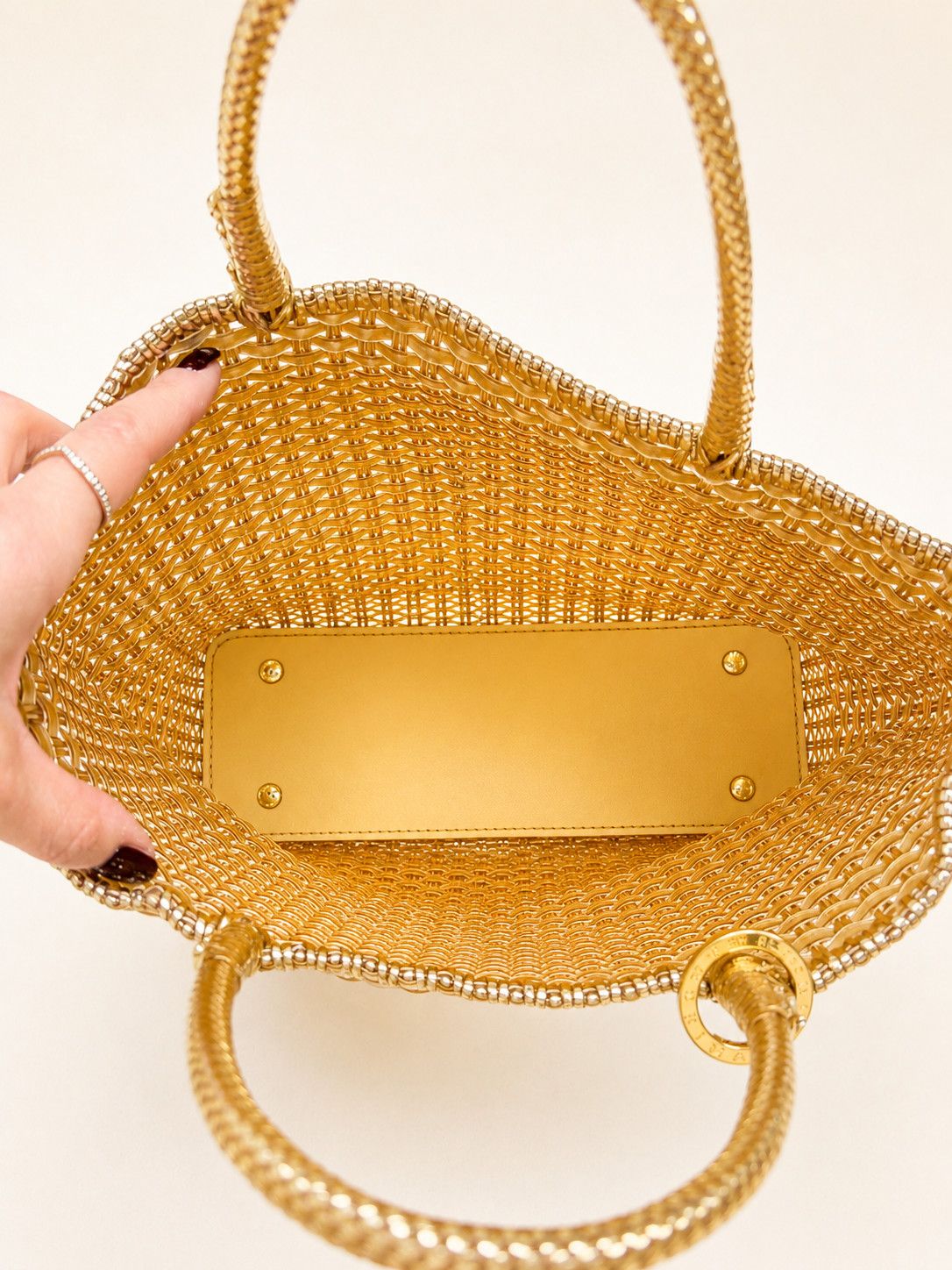 ANTEPRIMA Sac Panier Doré Size ONE SIZE - 8 Thumbnail