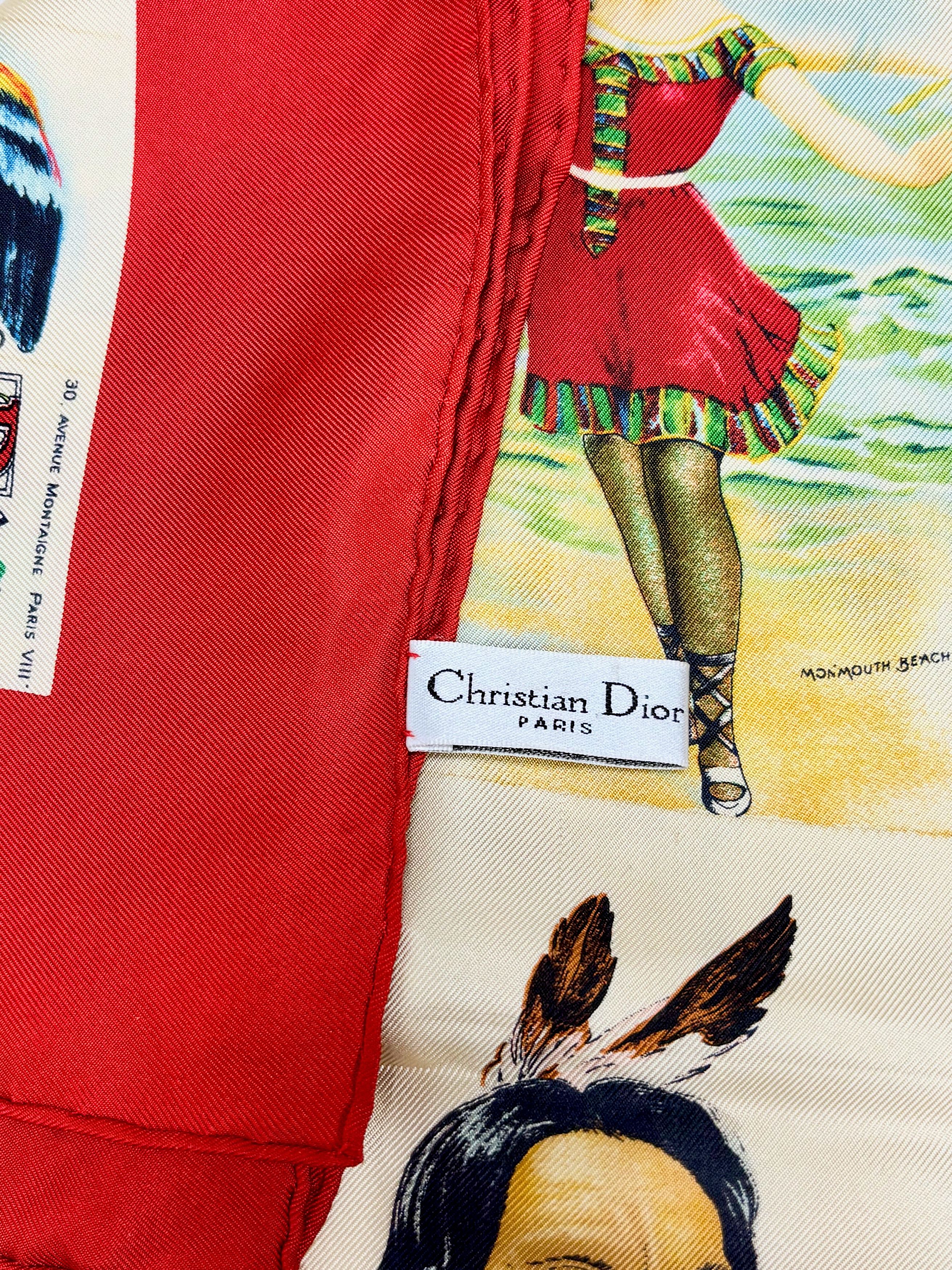 Dior Foulard Carré en soie 2002 Size ONE SIZE - 6 Thumbnail
