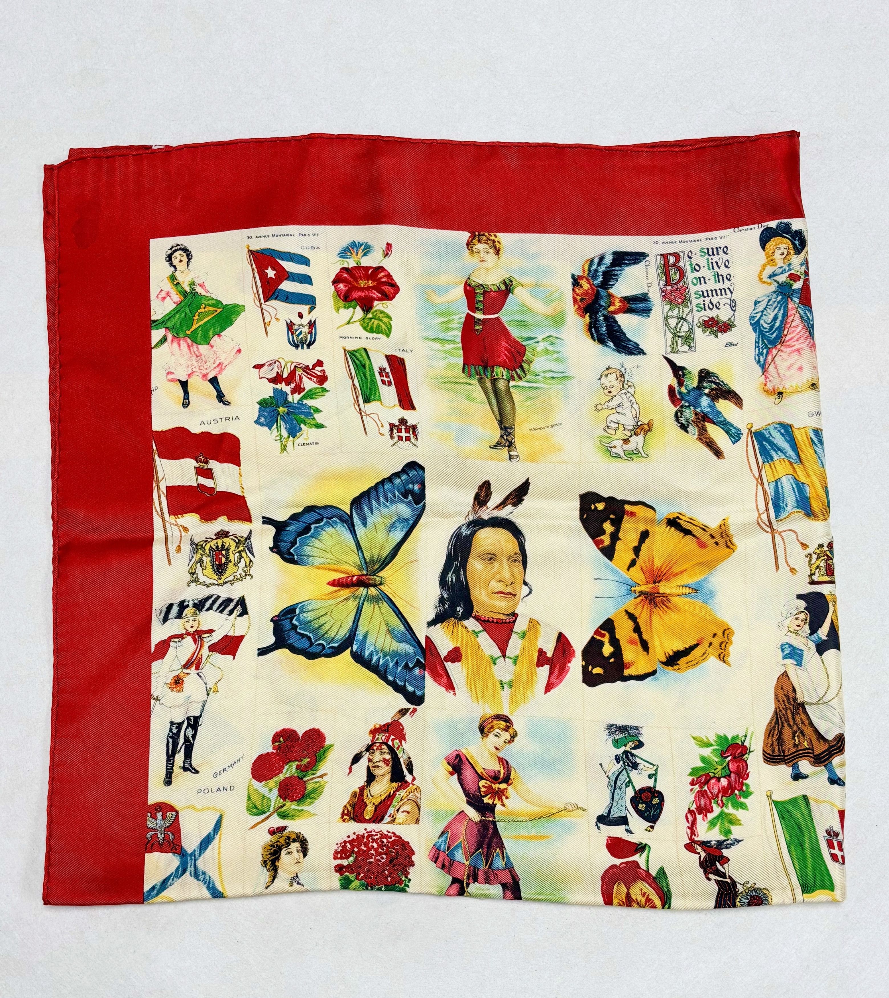 Dior Foulard Carré en soie 2002 Size ONE SIZE - 9 Thumbnail