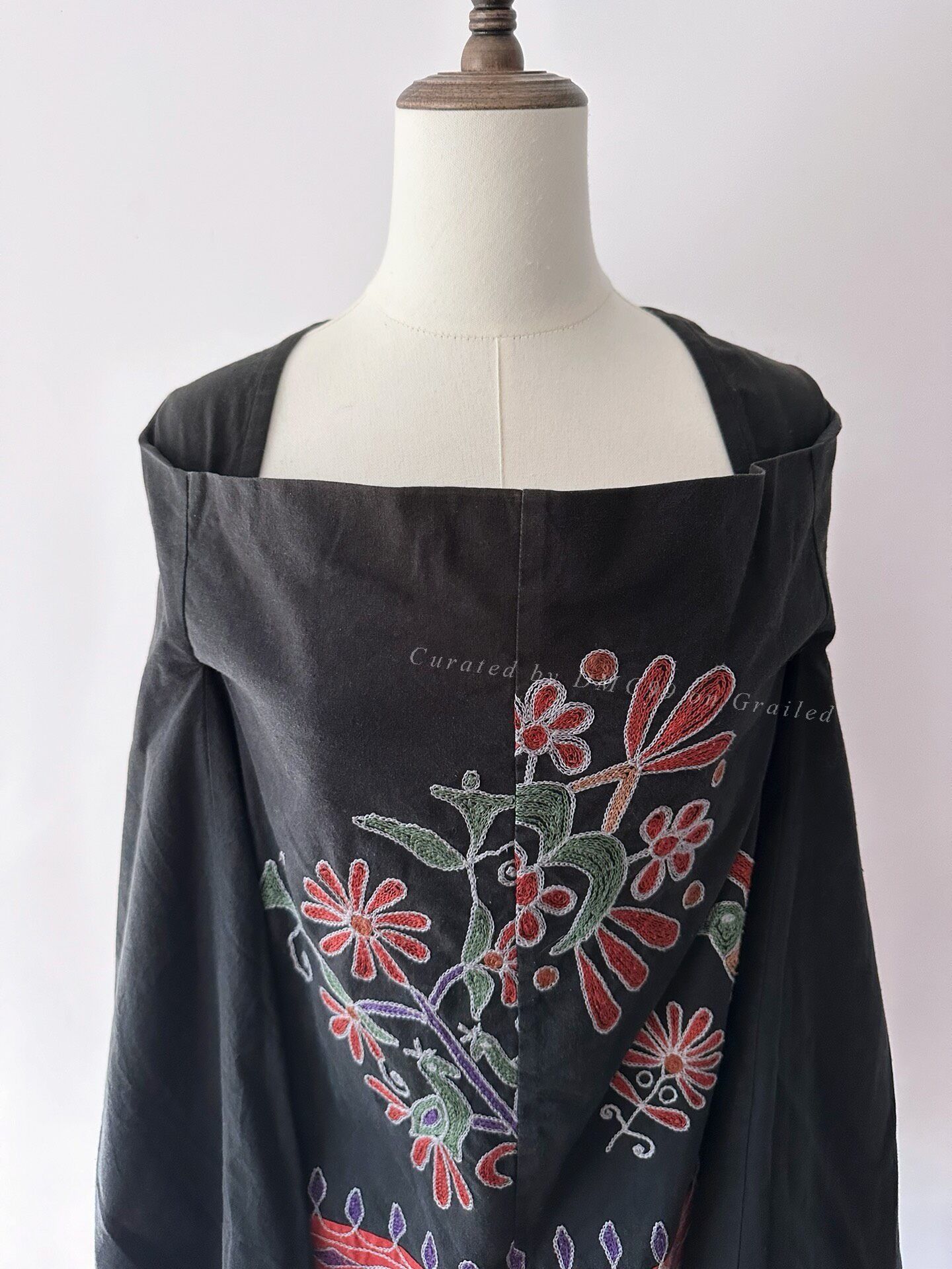 Rei Kawakubo Comme des Garçons Tricot 1996 Embroidered Top Size M / US 6-8 / IT 42-44 - 3 Thumbnail