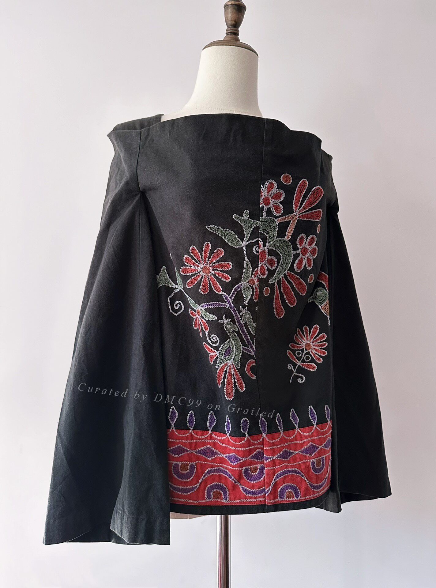 Rei Kawakubo Comme des Garçons Tricot 1996 Embroidered Top Size M / US 6-8 / IT 42-44 - 5 Thumbnail