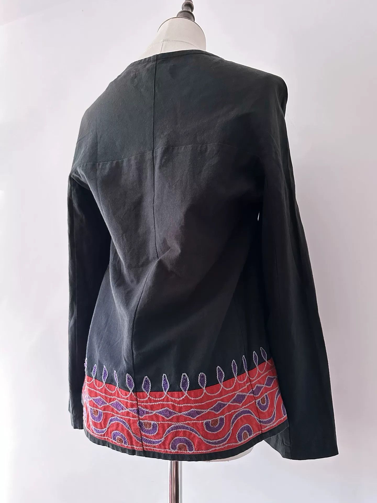 Rei Kawakubo Comme des Garçons Tricot 1996 Embroidered Top Size M / US 6-8 / IT 42-44 - 7 Thumbnail