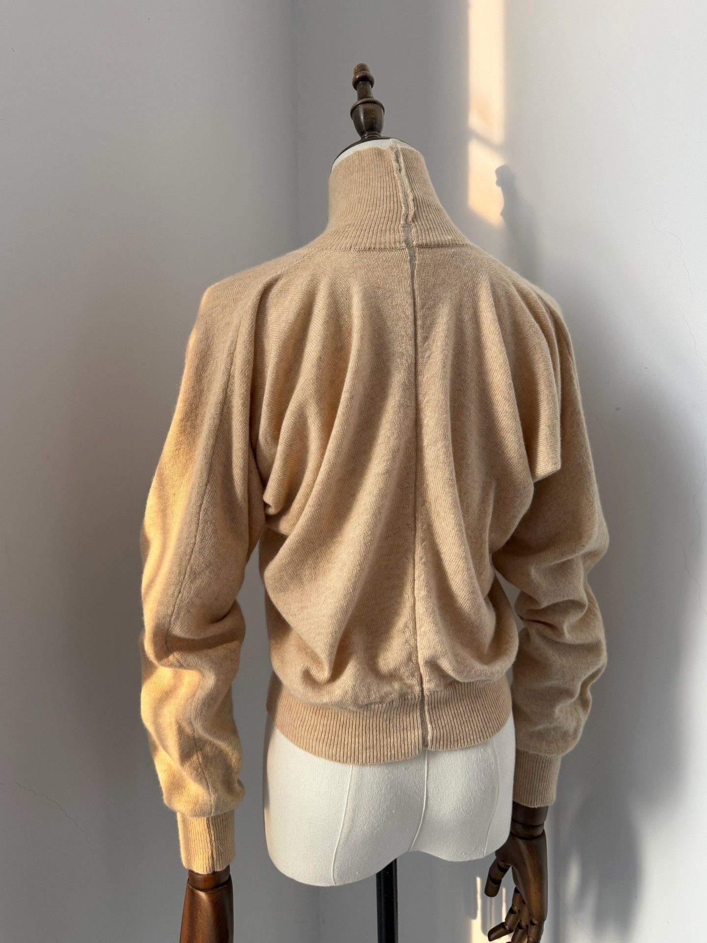 Rei Kawakubo Comme des Garçons 1997 Kite Sleeve Cashmere Sweater Size M / US 6-8 / IT 42-44 - 8 Thumbnail
